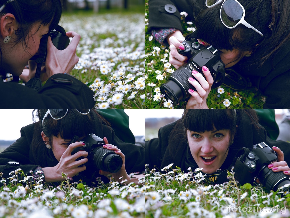 Hippy fotograf-kinja