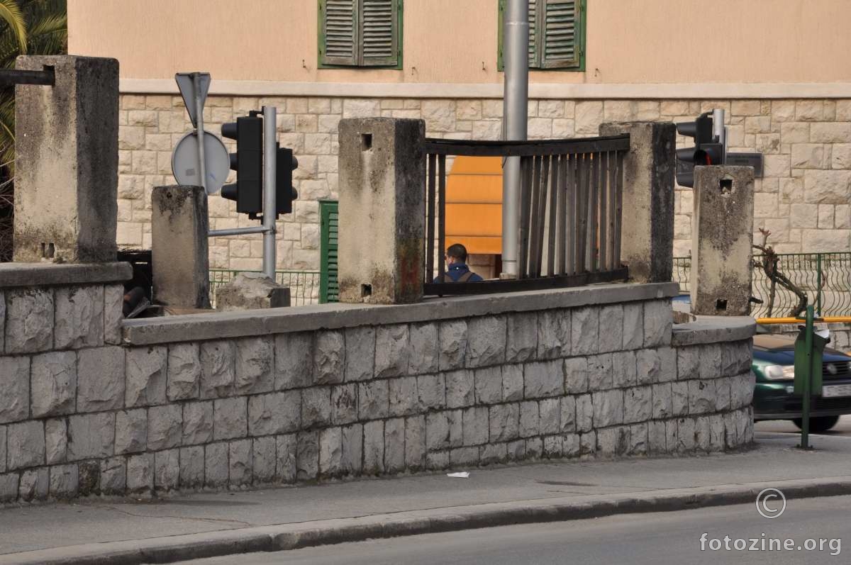 Ograda u centru Splita