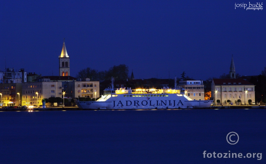 Zadar u plavu uru