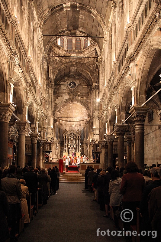 Misa u šibenskoj katedrali