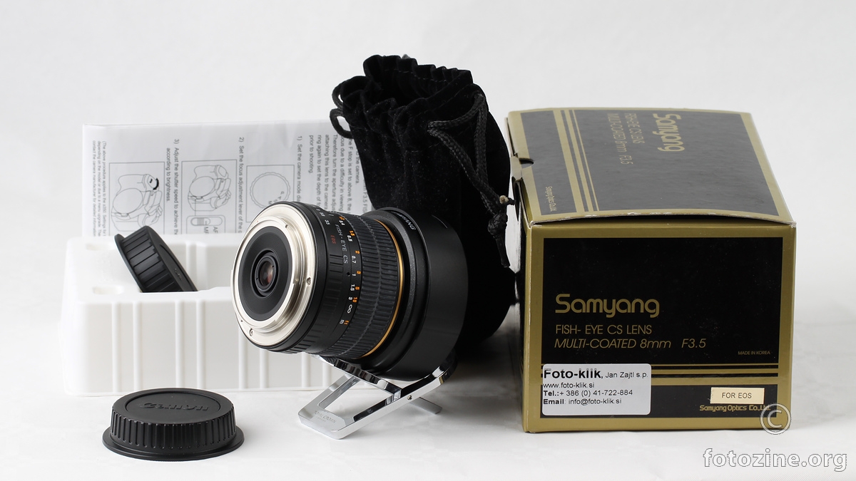 Samyang 8mm f/3.5 Aspherical IF MC Fish-eye