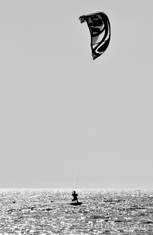 kitesurfing...