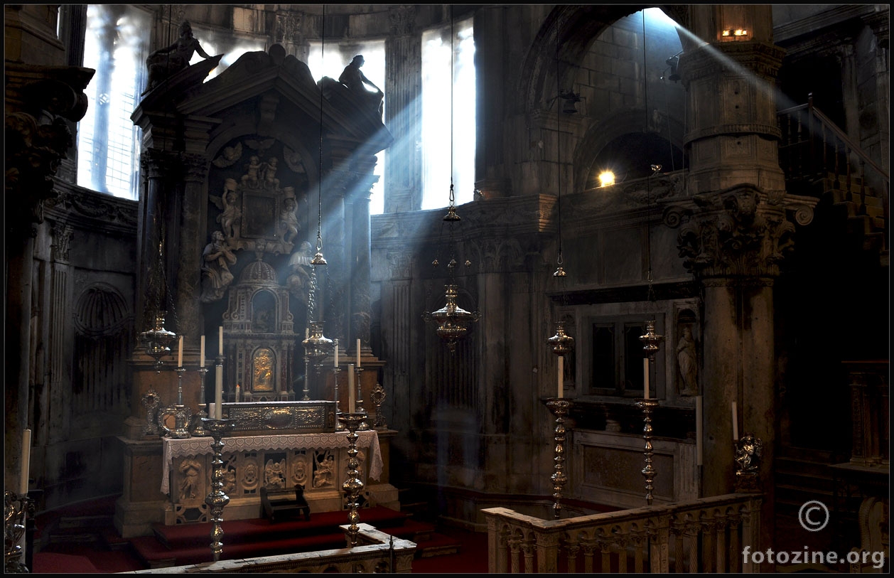 oltar šibenske katedrale