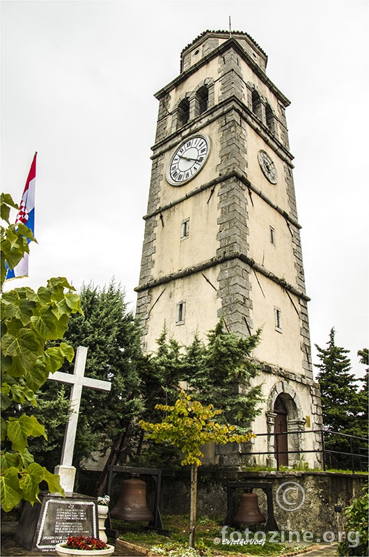 Zvonik crkve u Kastvu
