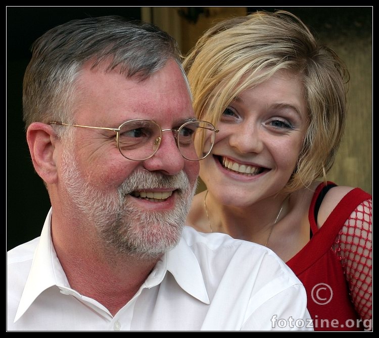 friend and his daughter