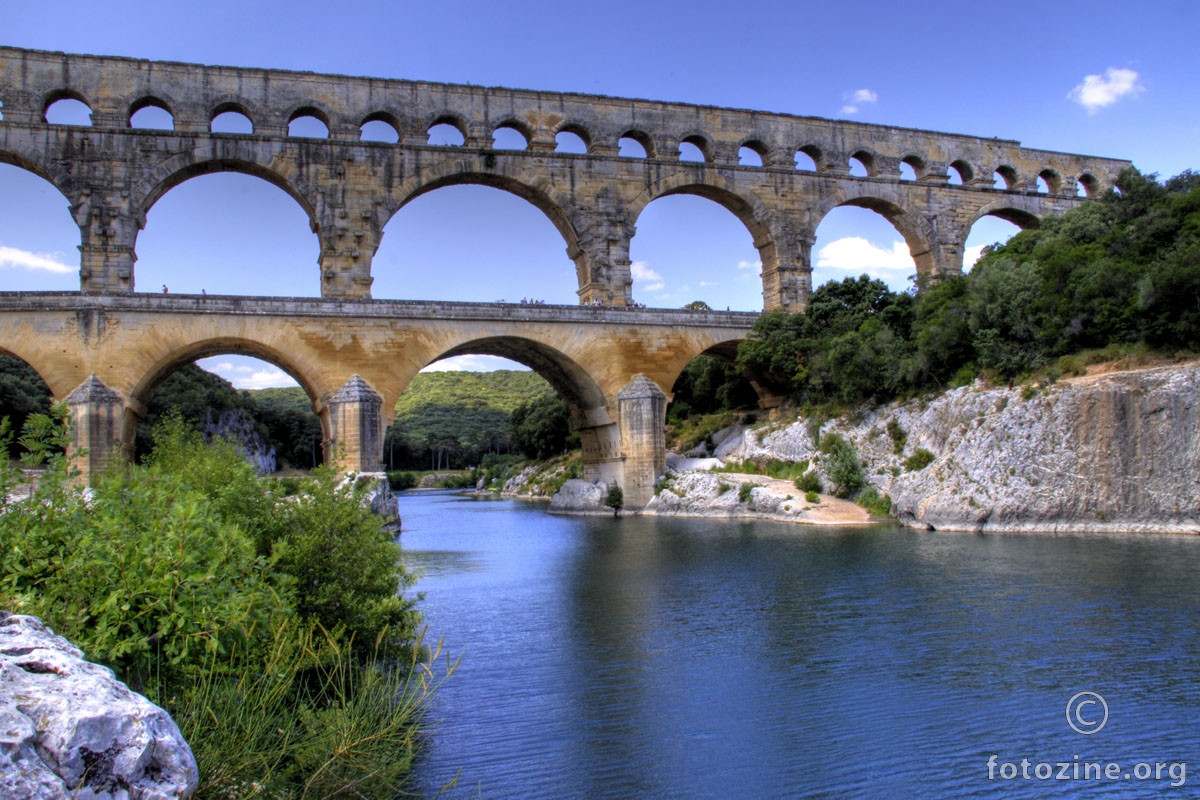 Akvedukt Pont du Gard