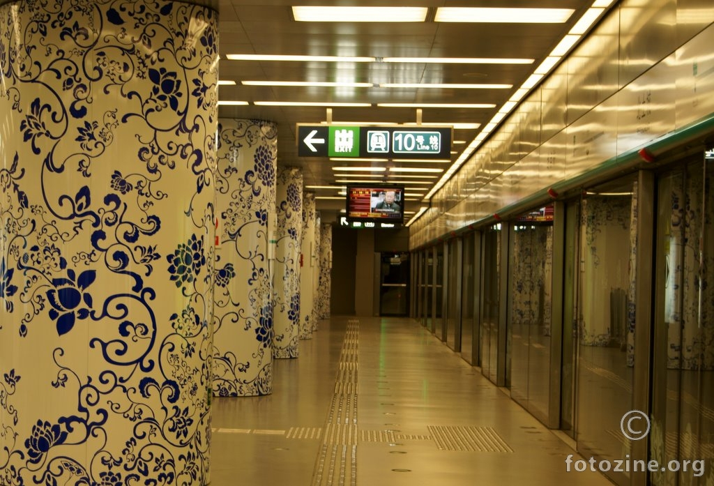 Metro stanica, Peking