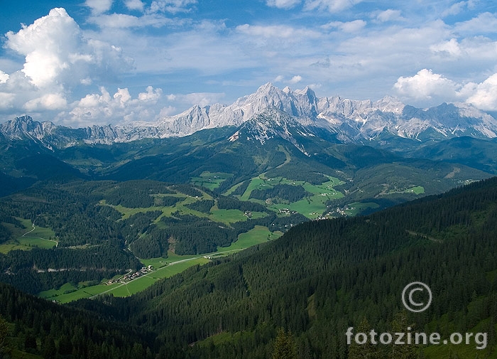 Pogled na Dachstein (3995m)