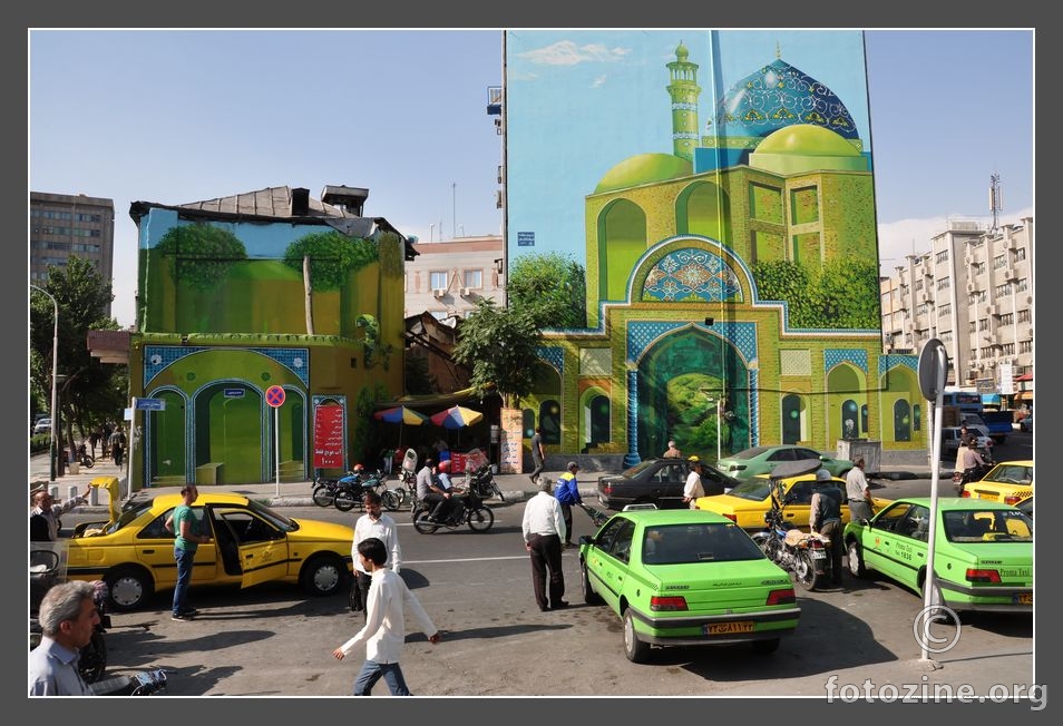 Teheran - stajalište taksija