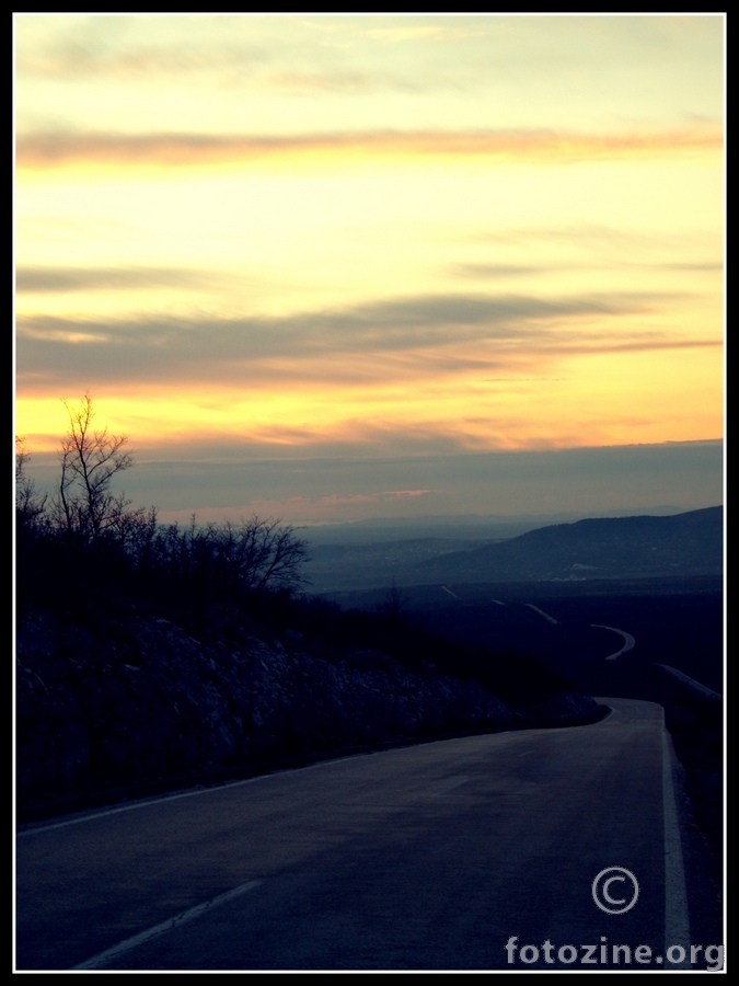 Lonesome road...