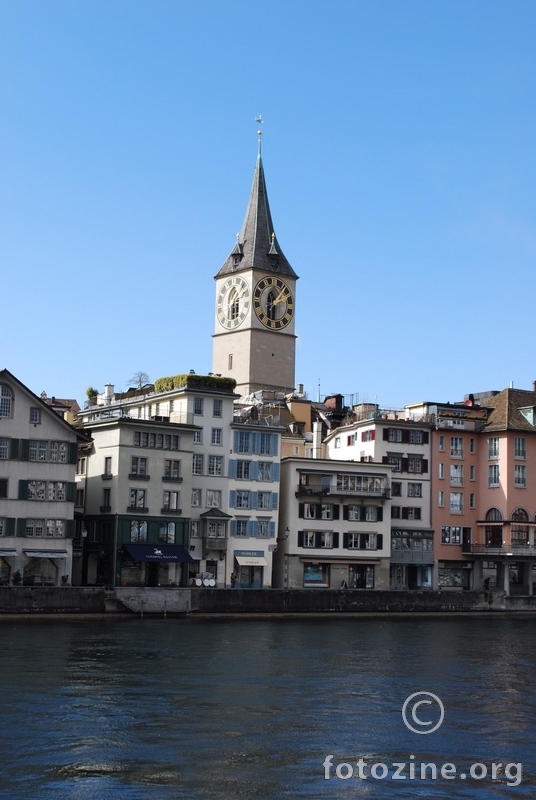 Jedan od zvonika u Zurich-u