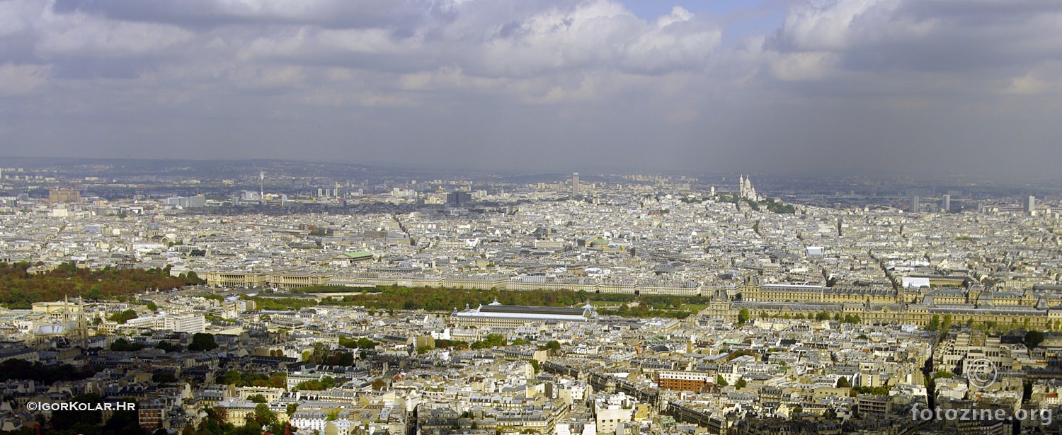 Vue sur Montmartre
