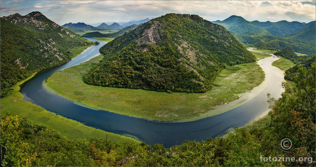 Rijeka Crnojevića, Pavlova strana