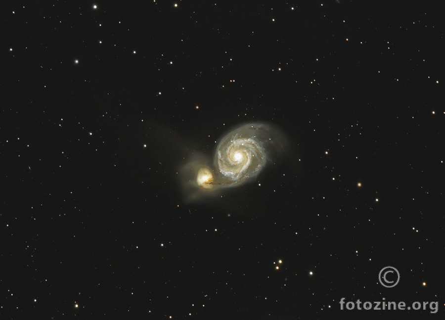 The Whirlpool Galaxy M51