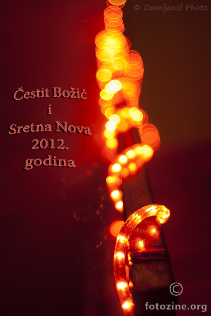 Čestit Božić i Sretna Nova 2012. Godina
