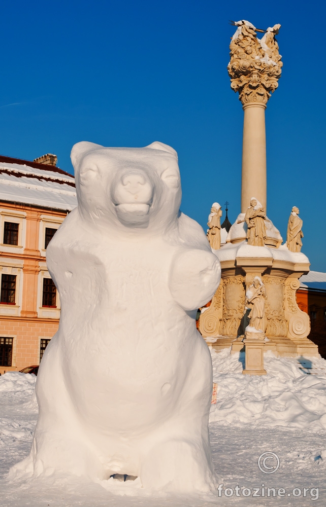 Skulptura od snijega