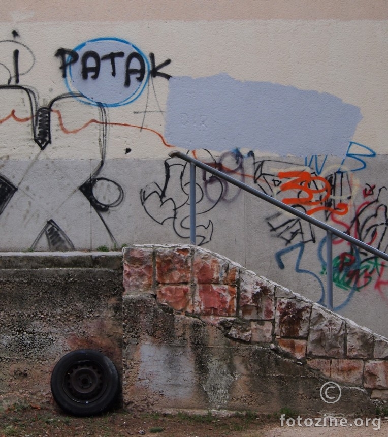 patak i stara guma