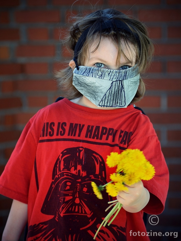 "this is my happy face"