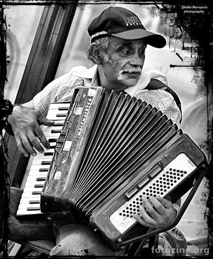Gypsy musician, Ilica,Zagreb