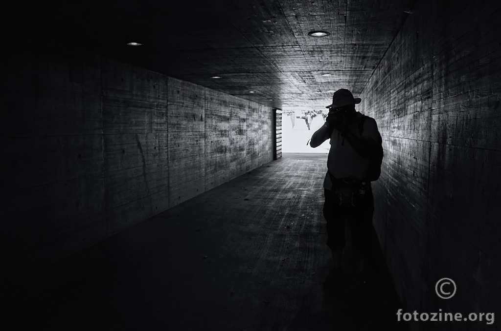 Shooting in the tunnel