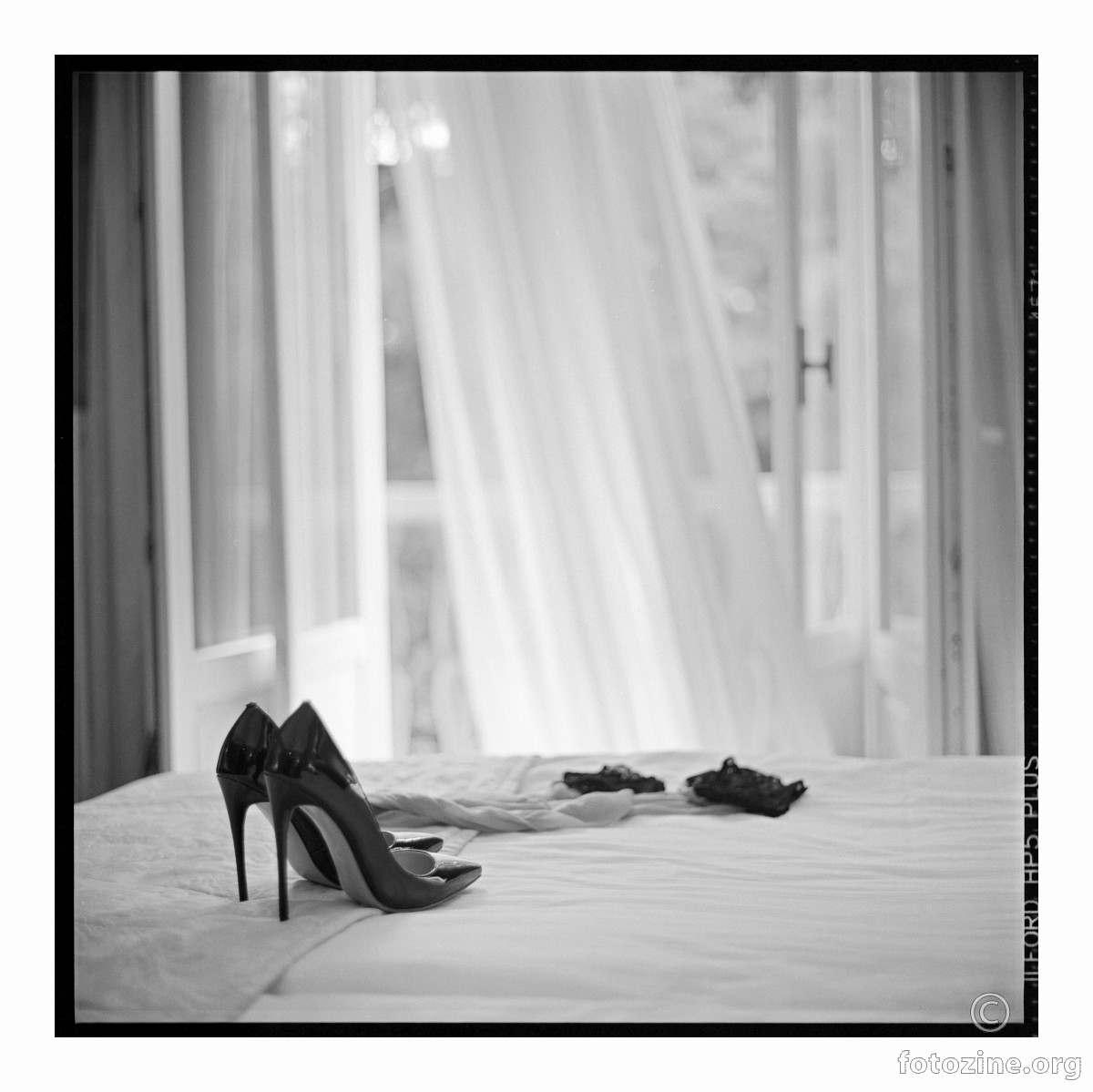 black and white ...
