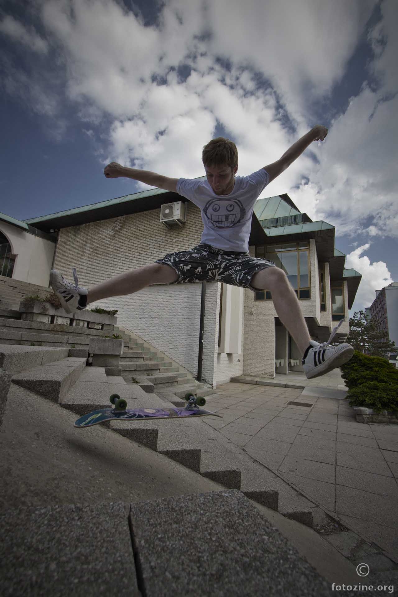Skateboarding in Krško