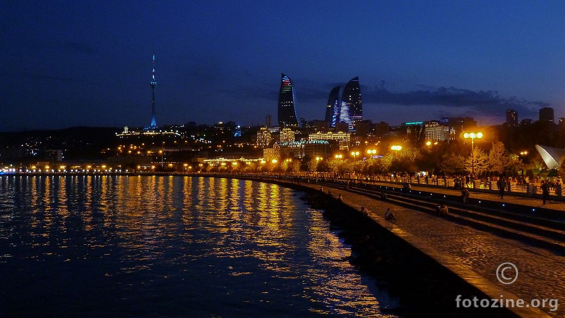 Baku by night