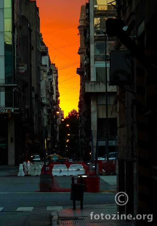 BA Street Sunset