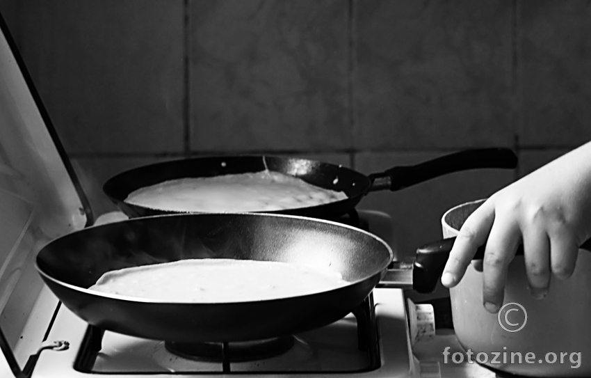 Mali kuhar - Pečenje palačinki
