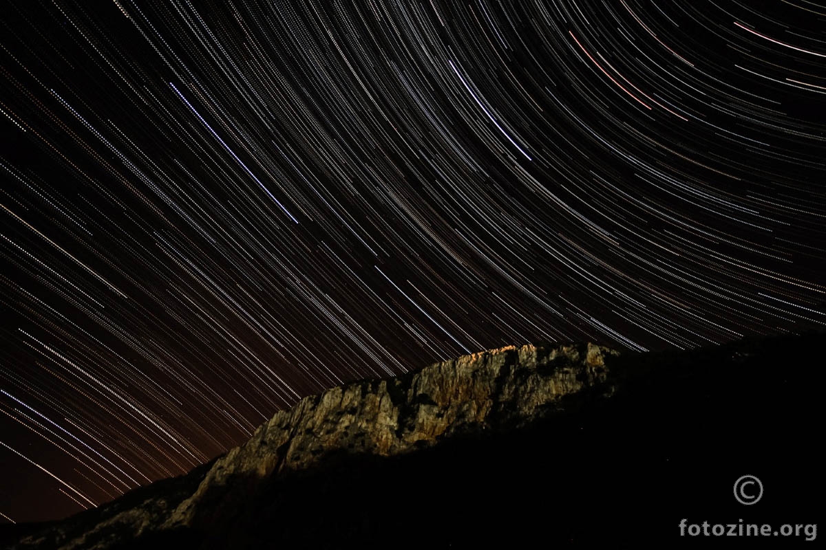 Brseč Startrailing