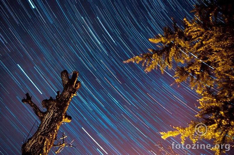 Star trails