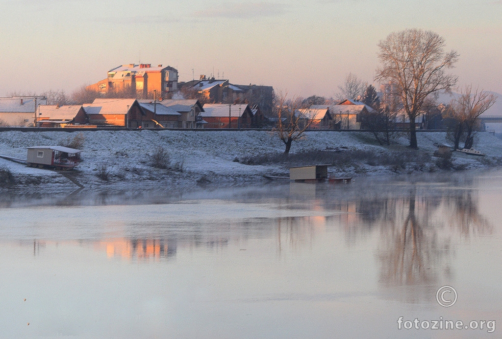 zimsko jutra na Savi