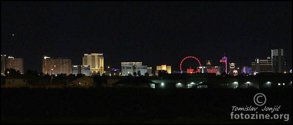 Las Vegas noću ..