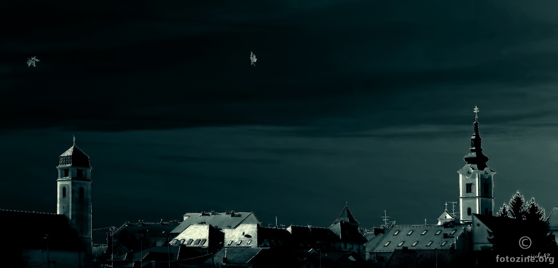 noć wallpaper jesen