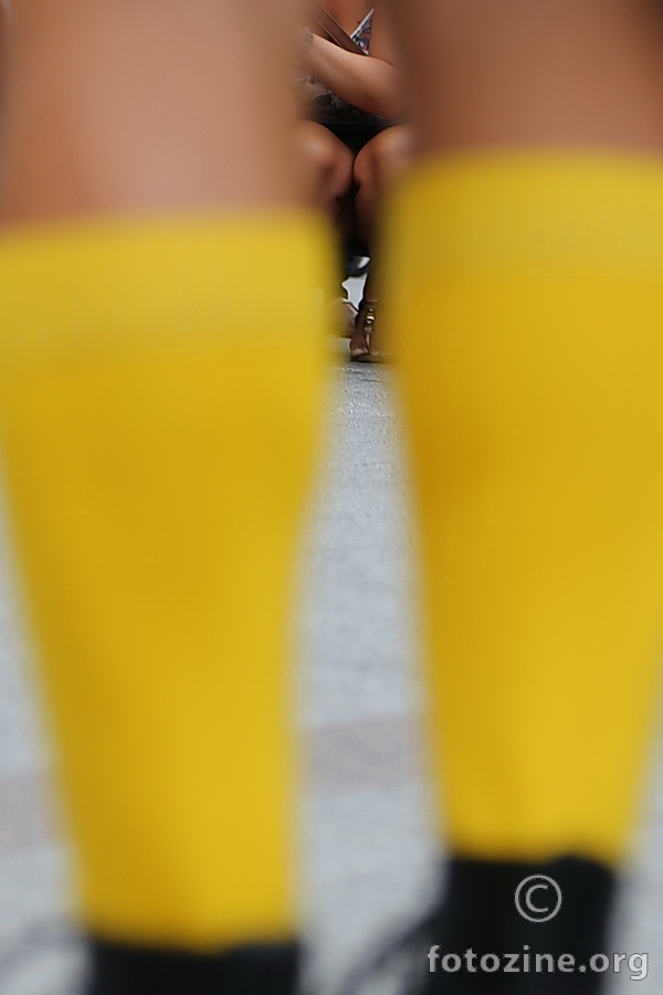 Yellow socks