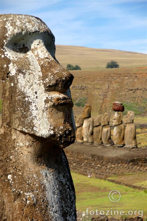 Moai, Ahu Tongariki, Rapa Nui