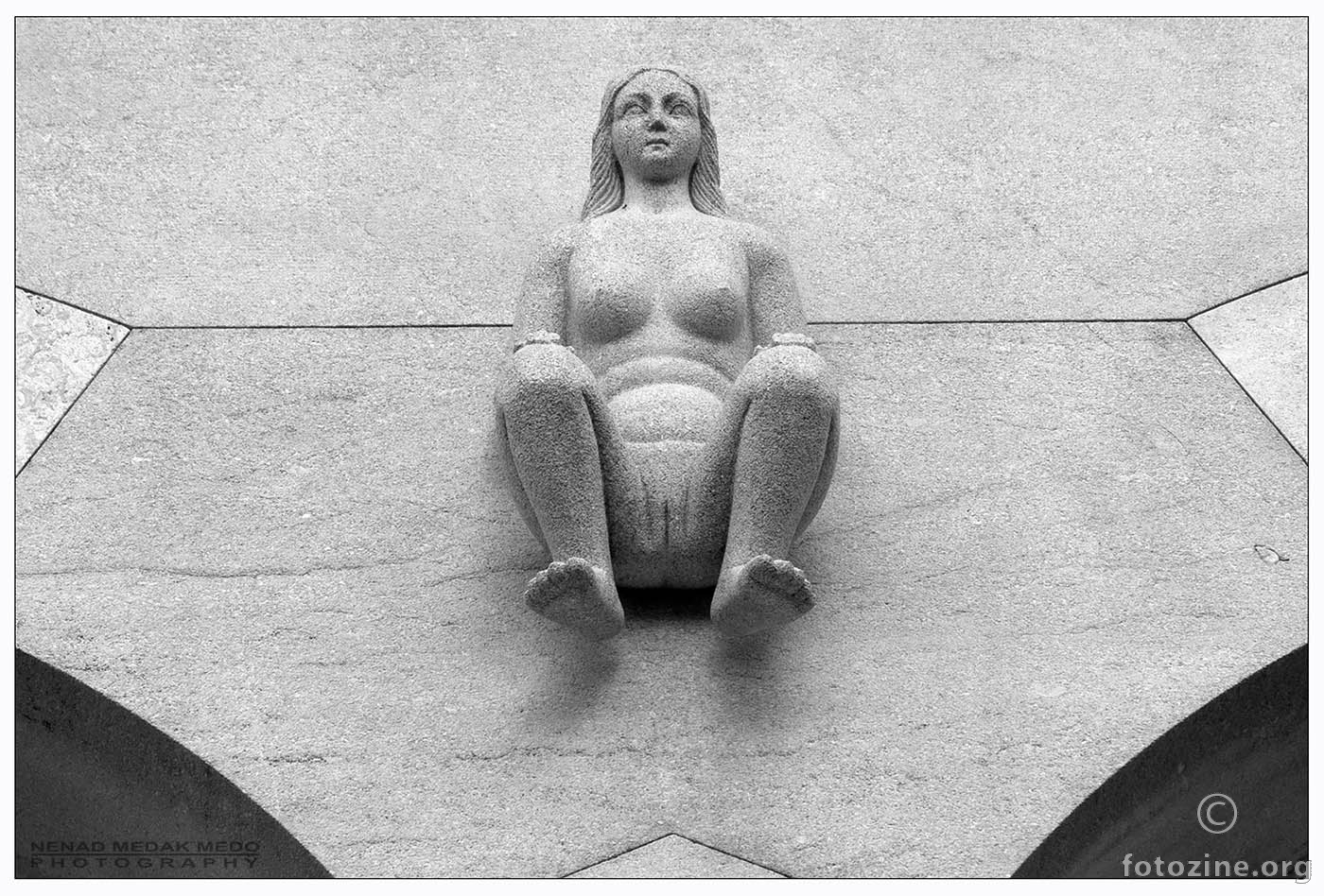 Skulptura jedre žene/zvonik sv.Duje/Split
