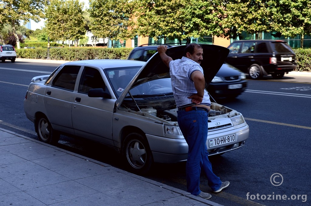 Azerski taksist