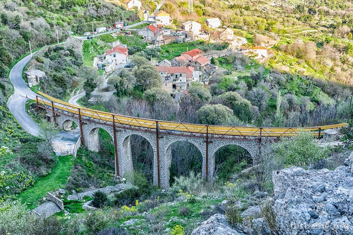 Klis-Vetmin most( most kojim je vozila Sinjska rera)