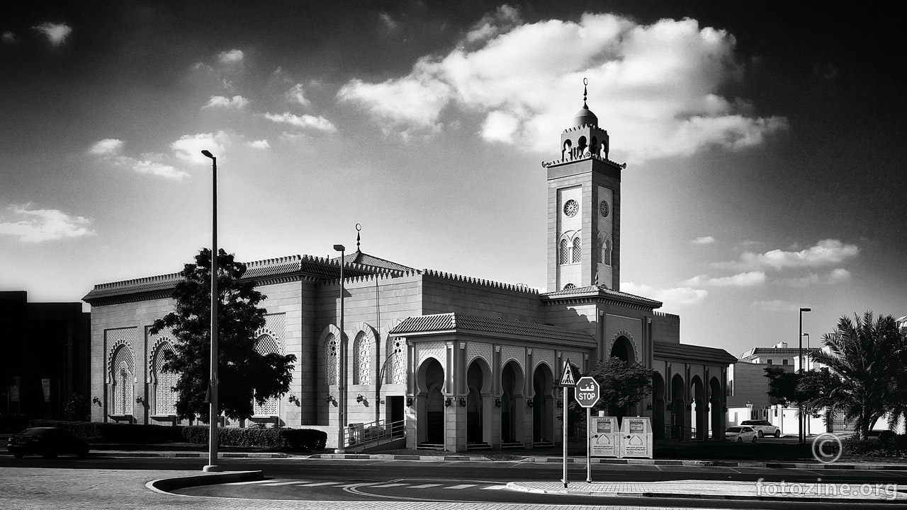 Mosque in B&W