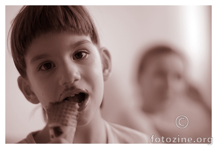 Volim sladoled (od čokolade)...