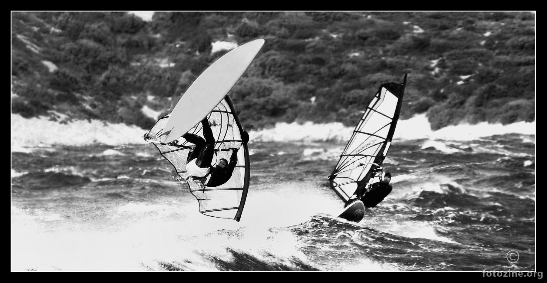 windsurfing