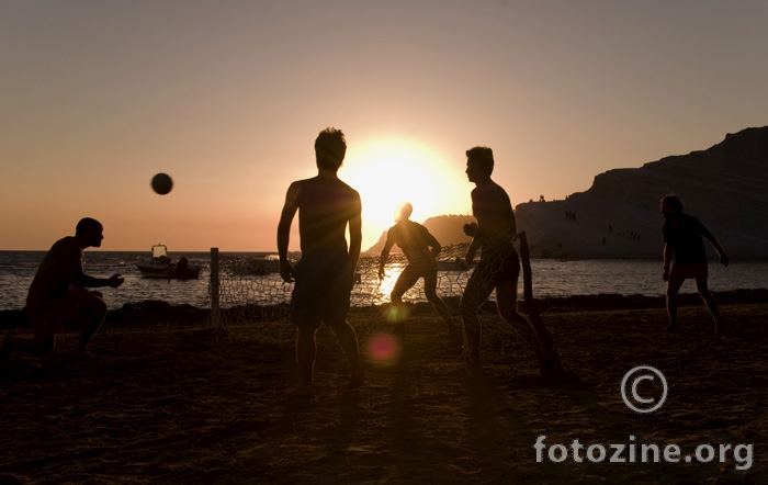 Beach and sport