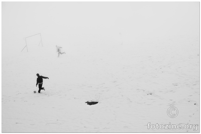 Zimski sportovi u magli