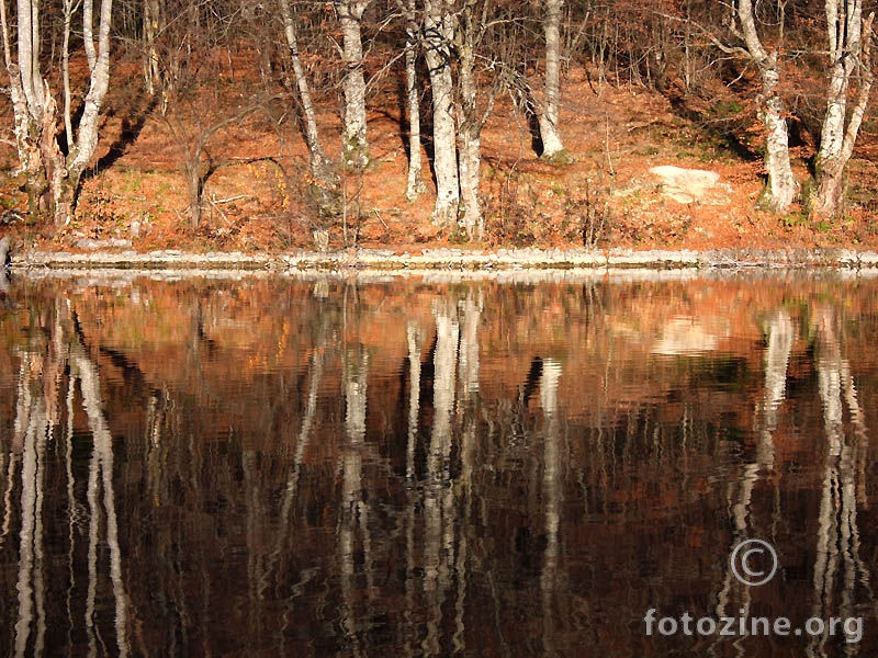 jesen uz  jezero