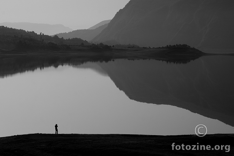 fotograf i jezero