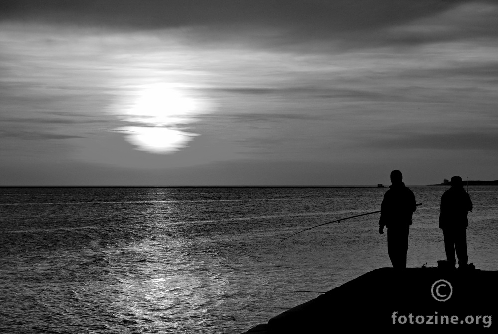 fisherman sunset