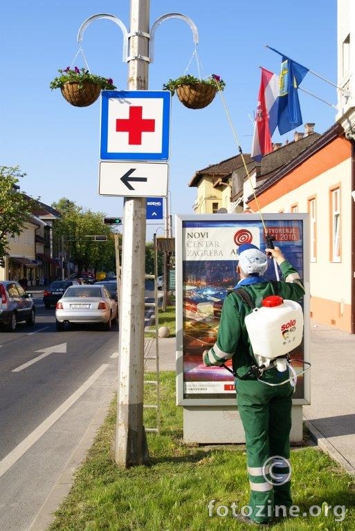 Zaljijevanje na 3 metra