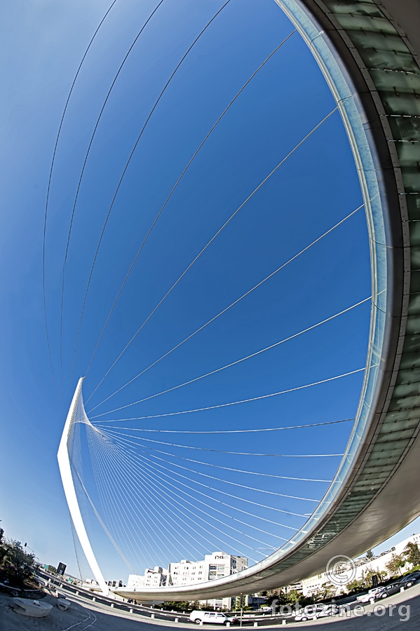 Chords Bridge Jerusalem