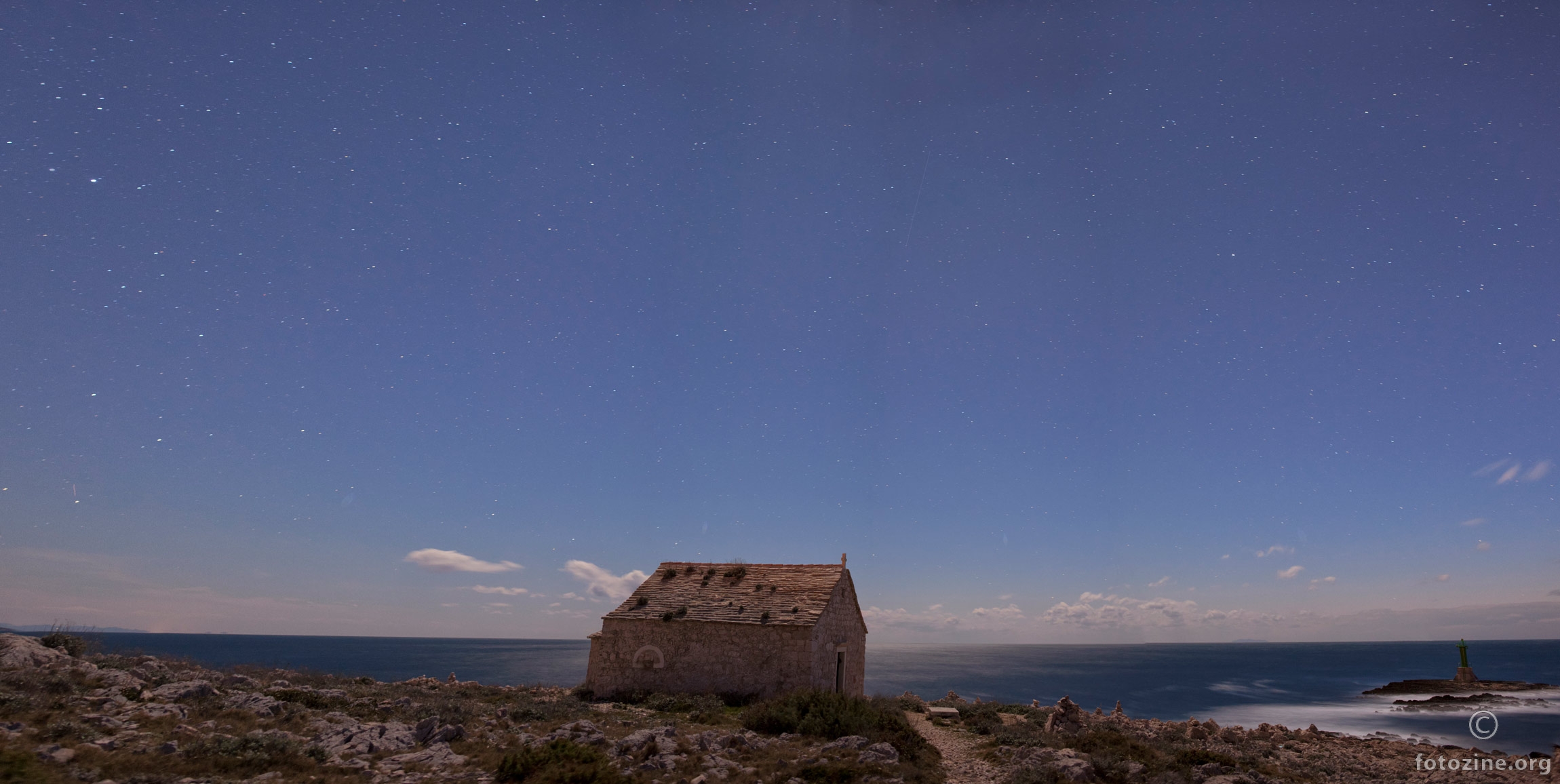 Punta Planka u mjesečini